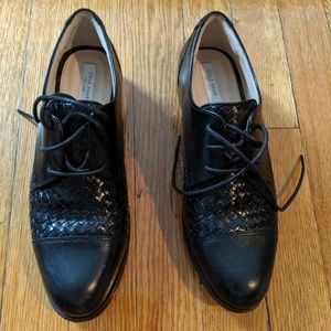 Cole Haan Black Women's Oxford Weave Pattern 7